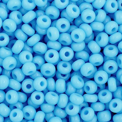 11/0 Seedbead Opaque Lt Blue