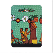 Load image into Gallery viewer, Embossed Metal Magnet - Heart Berry Gatherers by Sharifah Marssen
