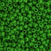 Load image into Gallery viewer, (Vial Miyuki Seed Bead 11/0) Green Pea Opaque
