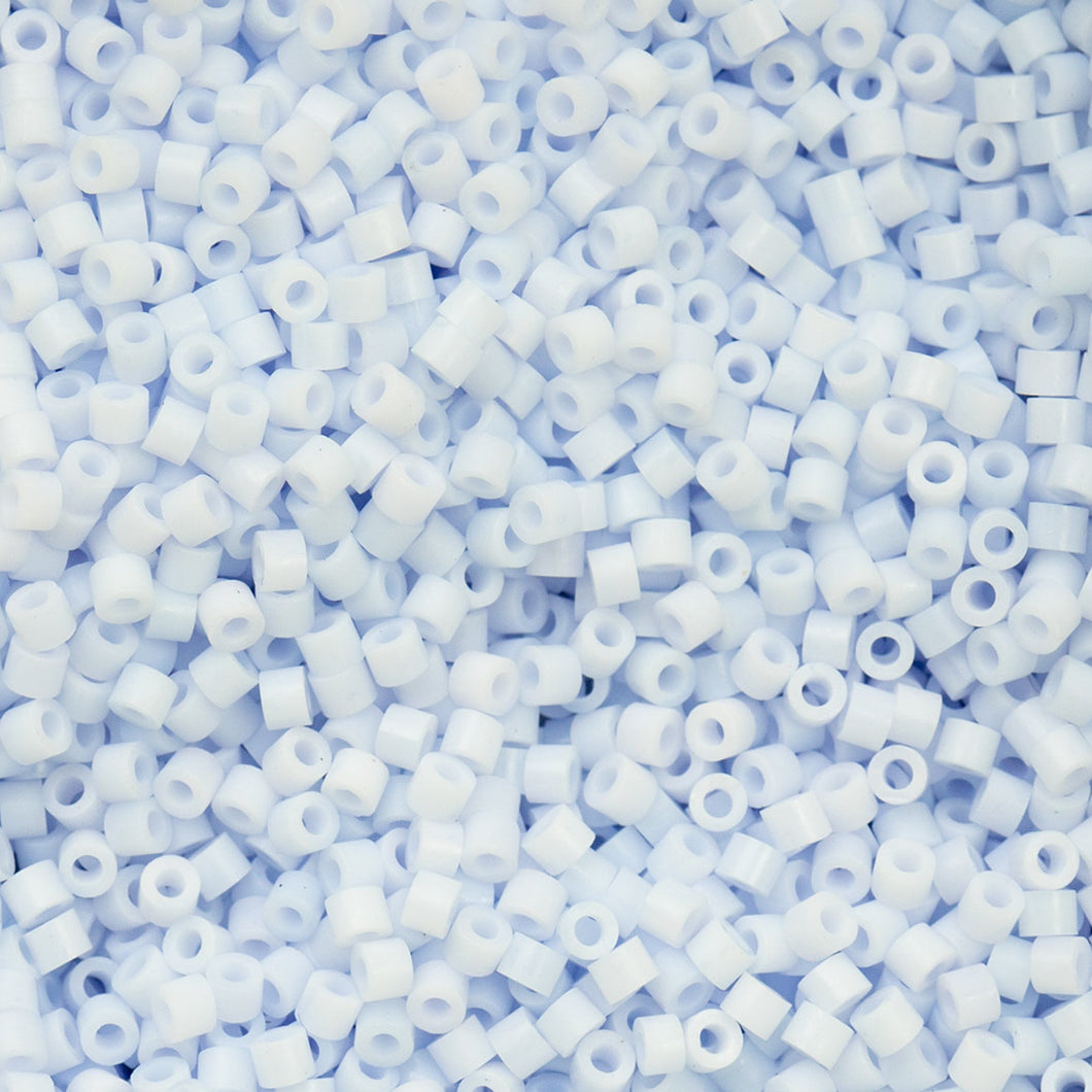 11/0 Cylin Bead Matte Macaron- Blue cloud