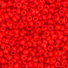 Load image into Gallery viewer, (Vial Miyuki Seed Bead 11/0) Red Vermillion Opaque
