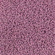 Load image into Gallery viewer, (Vial Miyuki Seed Bead 11/0) Dark Orchid Gold Luster

