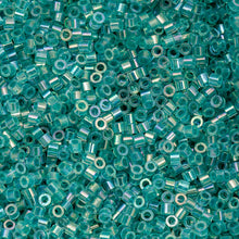 Load image into Gallery viewer, 11/0 Cylin Bead Transparent Teal Caribbean AB
