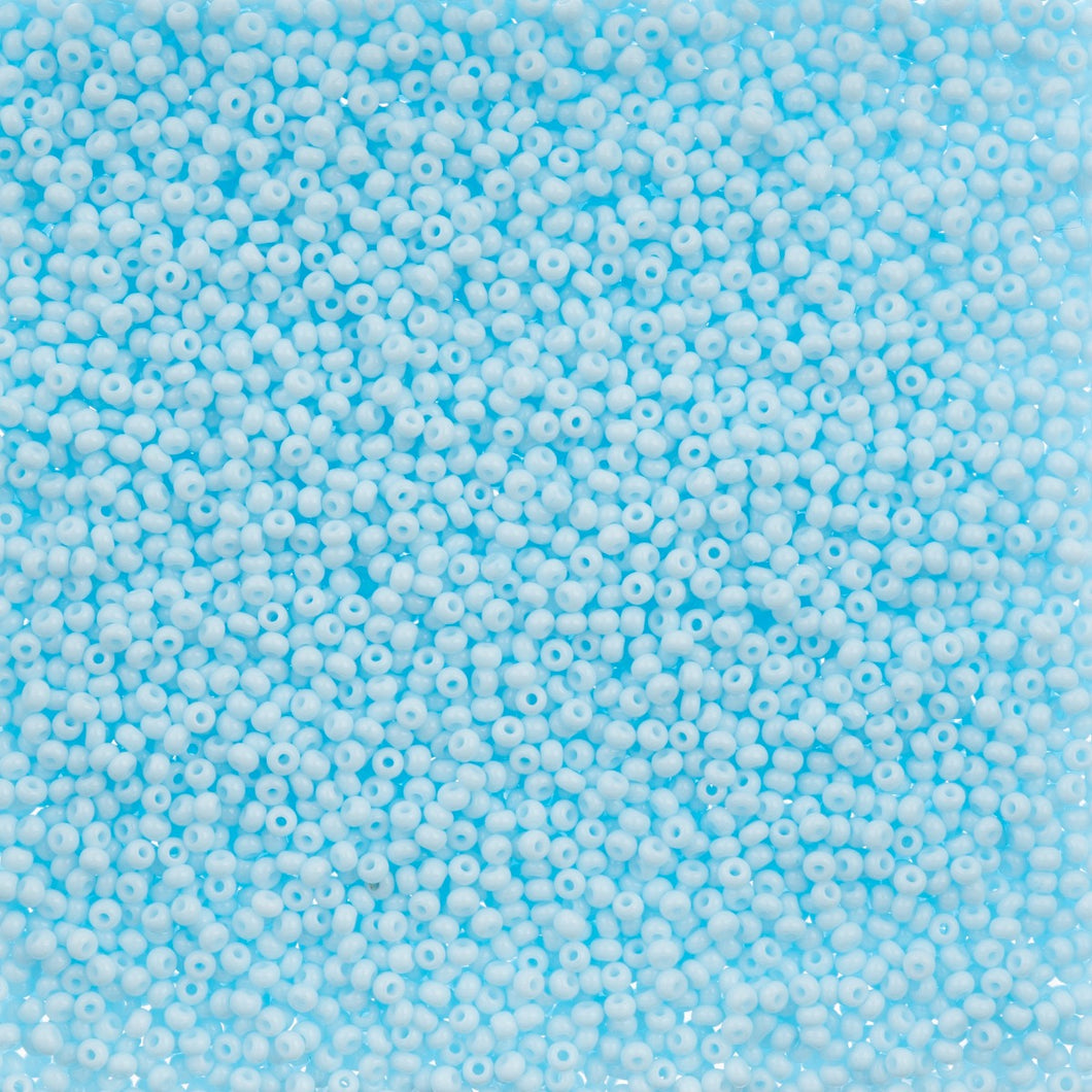 11/0 Seedbead Lt Blue Solgel
