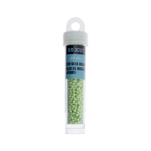 Load image into Gallery viewer, (Czech Seed Bead 9/0 3Cut Vial) Opaque Pale Green
