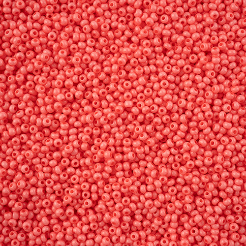 11/0 Seedbead Chalk Dyed Solgel Pink