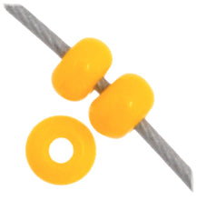 Load image into Gallery viewer, 11/0 Seedbead Opaque Golden Yellow
