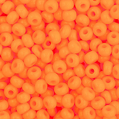 11/0 Seedbead Opaque Light Orange