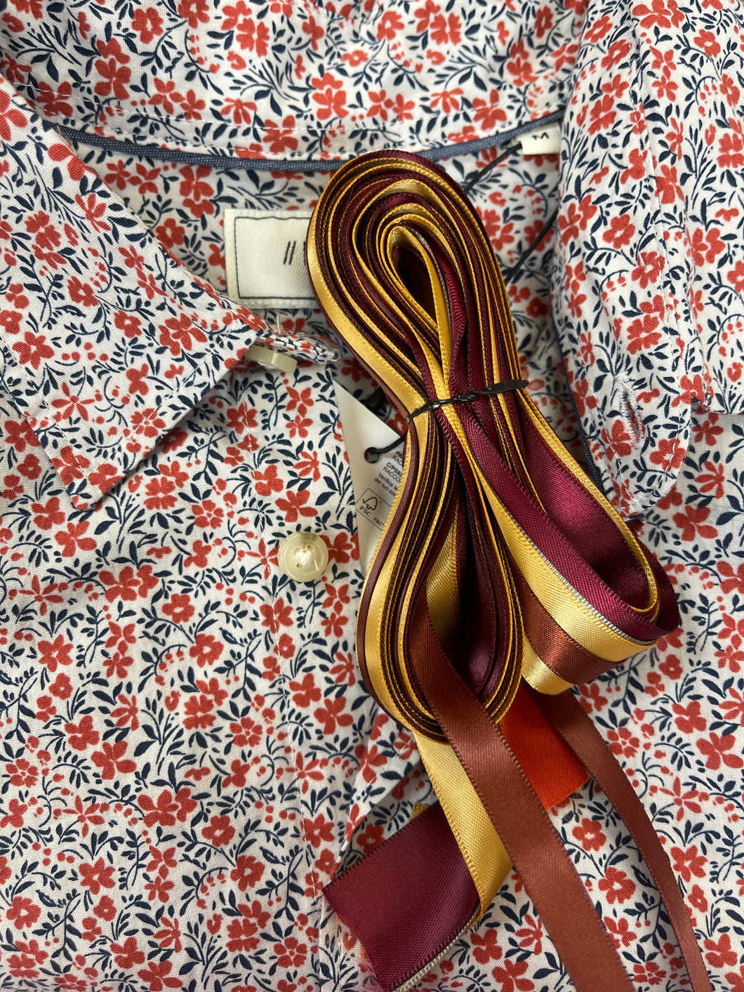 (Long Sleeve) Ribbon Shirt Kit -Medium