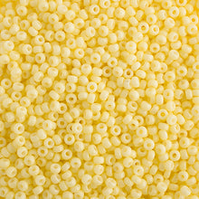 Load image into Gallery viewer, (Vial Miyuki Seed Bead 11/0) Lemon Silk Opaque Duracoat
