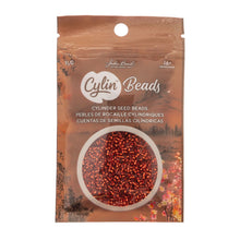 Load image into Gallery viewer, 11/0 Cylin Bead Ruby Red S/L
