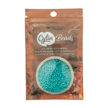 Load image into Gallery viewer, 11/0 Cylin Bead Light Turquoise Green

