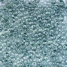 Load image into Gallery viewer, (Vial Czech Size 6/0) Transparent Green Luster
