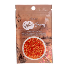 Load image into Gallery viewer, 11/0 Cylin Bead Orange S/L
