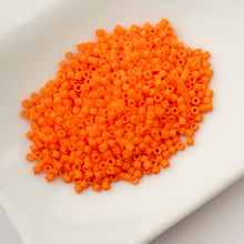 Load image into Gallery viewer, 11/0 Cylin Bead Opaque Mango Burst
