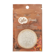 Load image into Gallery viewer, 11/0 Cylin Bead Off White AB
