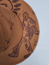 Load image into Gallery viewer, Brown Hat (Sasquatch Half Design)

