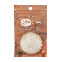 Load image into Gallery viewer, 11/0 Cylin Bead White Pearl AB
