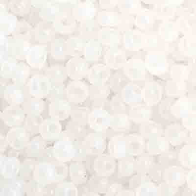 (Vial Czech Size 11) Opaque White Opal