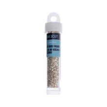 Load image into Gallery viewer, (Czech Seed Bead 9/0 3Cut Vial) Transparent Crystal S/L
