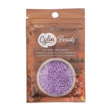 Load image into Gallery viewer, 11/0 Cylin Bead Opaque Light Purple
