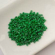 Load image into Gallery viewer, 11/0 Cylin Bead Jade Green Opaque
