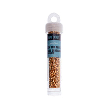 Load image into Gallery viewer, (Czech Seed Bead 9/0 3Cut Vial) Opaque Gold Metallic
