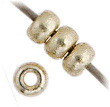 Load image into Gallery viewer, (Vial Miyuki Seed Bead 11/0) Galvanized Duracoat Silver
