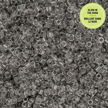 Load image into Gallery viewer, 11/0 Cylin Bead Glow in Dark - Grey
