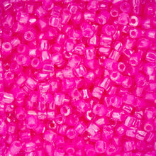 Load image into Gallery viewer, (Czech Seed Bead 9/0 3Cut Vial)Transparent Rose C/L
