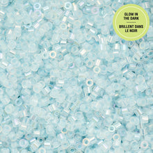 Load image into Gallery viewer, 11/0 Cylin Bead Glow in Dark AB - Sky
