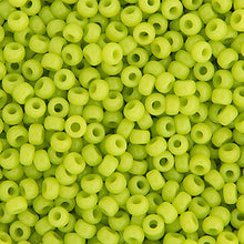 Load image into Gallery viewer, (Vial Miyuki Seed Bead 11/0) Chartreuse Opaque
