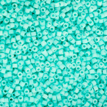 Load image into Gallery viewer, 11/0 Cylin Bead Matte Macaron - Green Turquoise
