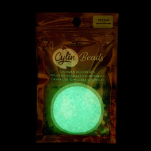 Load image into Gallery viewer, 11/0 Cylin Bead Glow in Dark AB - Blue
