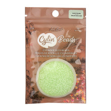 Load image into Gallery viewer, 11/0 Cylin Bead Glow In The Dark Light Green
