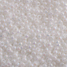 Load image into Gallery viewer, (Vial Miyuki Seed Bead 11/0) White Pearl AB
