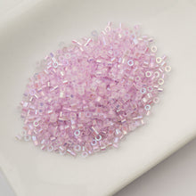 Load image into Gallery viewer, 11/0 Cylin Bead Glow in Dark AB - Violet
