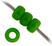 Load image into Gallery viewer, (Vial Miyuki Seed Bead 11/0) Green Pea Opaque
