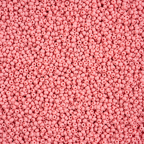 11/0 Seedbead Permalux Pink Matt