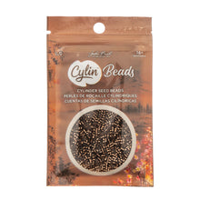 Load image into Gallery viewer, 11/0 Cylin Bead Brown S/L
