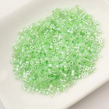 Load image into Gallery viewer, 11/0 Cylin Bead Light Crystal Green
