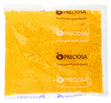 Load image into Gallery viewer, 11/0 Seedbead Opaque Golden Yellow
