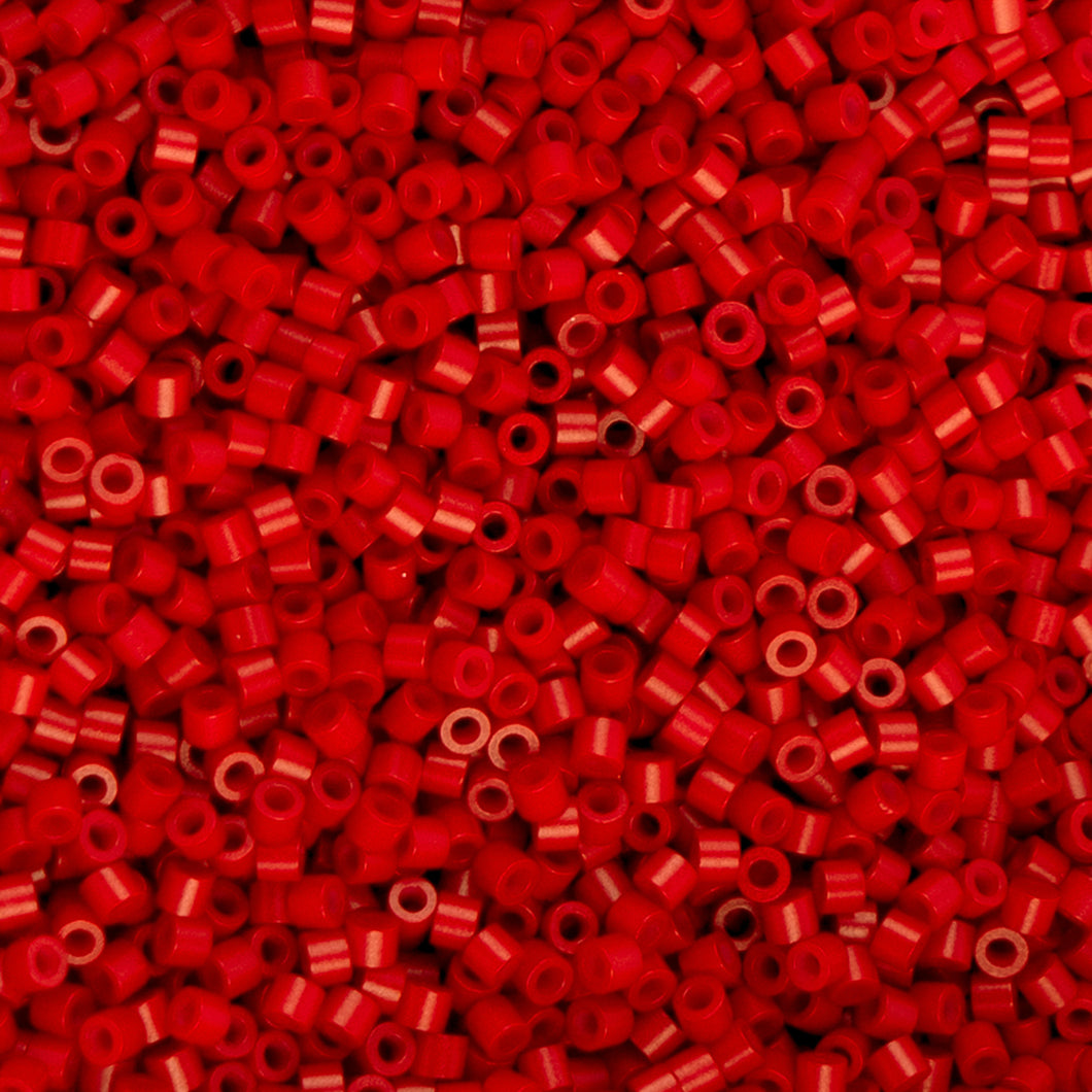 11/0 Cylin Bead Dark Red Matte