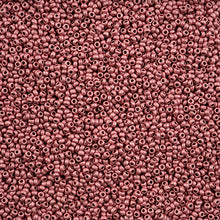 Load image into Gallery viewer, 11/0 Seedbead Terra Metal Matt Violet Orchid
