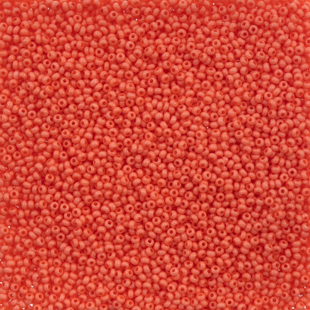 11/0 Seedbead Chalk Pink Solgel