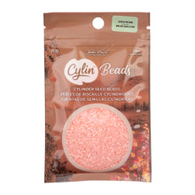 Load image into Gallery viewer, 11/0 Cylin Bead Glow in Dark AB - Coral
