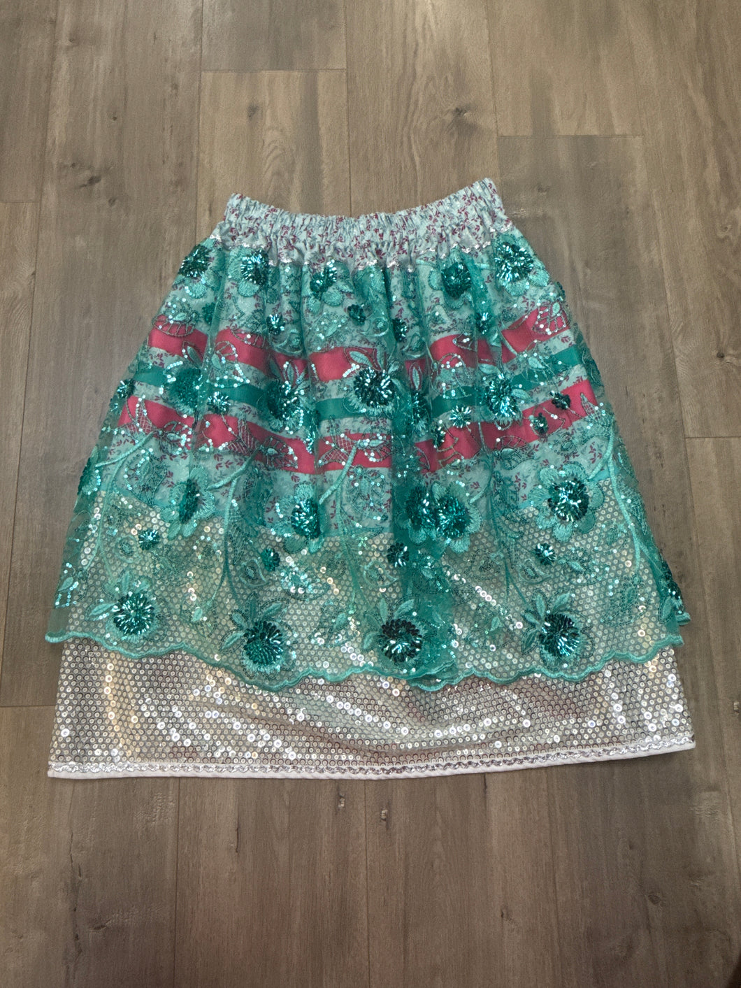(Vicki Manuel) Teen/Adult Ribbon Skirt
