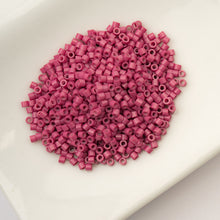 Load image into Gallery viewer, 11/0 Cylin Bead Opaque Vintage Rose
