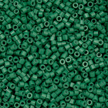 Load image into Gallery viewer, 11/0 Cylin Bead Opaque Emerald Green
