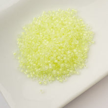 Load image into Gallery viewer, 11/0 Cylin Bead Glow In The Dark- Yellow Neon
